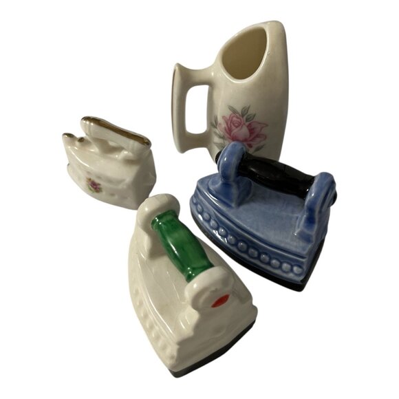Vintage Goebel Porcelain Miniature Irons & More – West Germany Collectible Figur - Picture 2 of 5